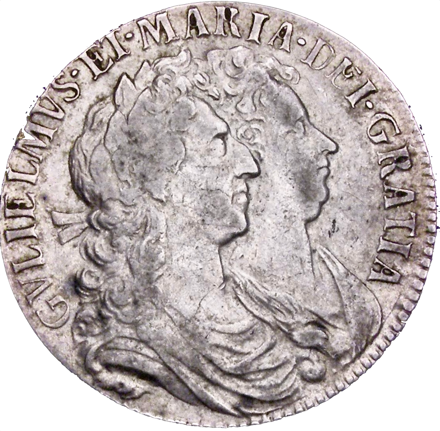 1689 Halfcrown S3435 ESC 839 VF