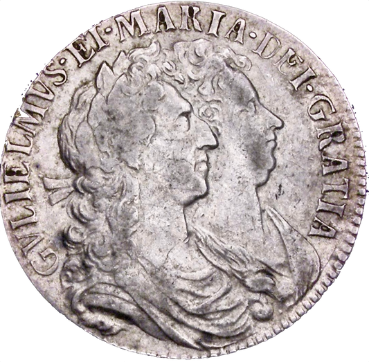 1689 Halfcrown S3435 ESC 839 VF