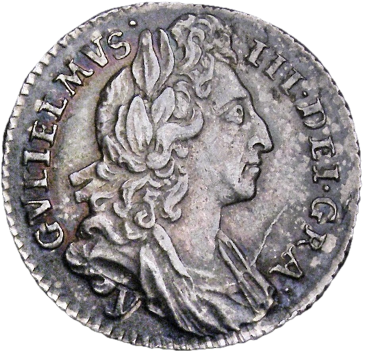 1696y Sixpence ESC 1296 York Mint Rare EF
