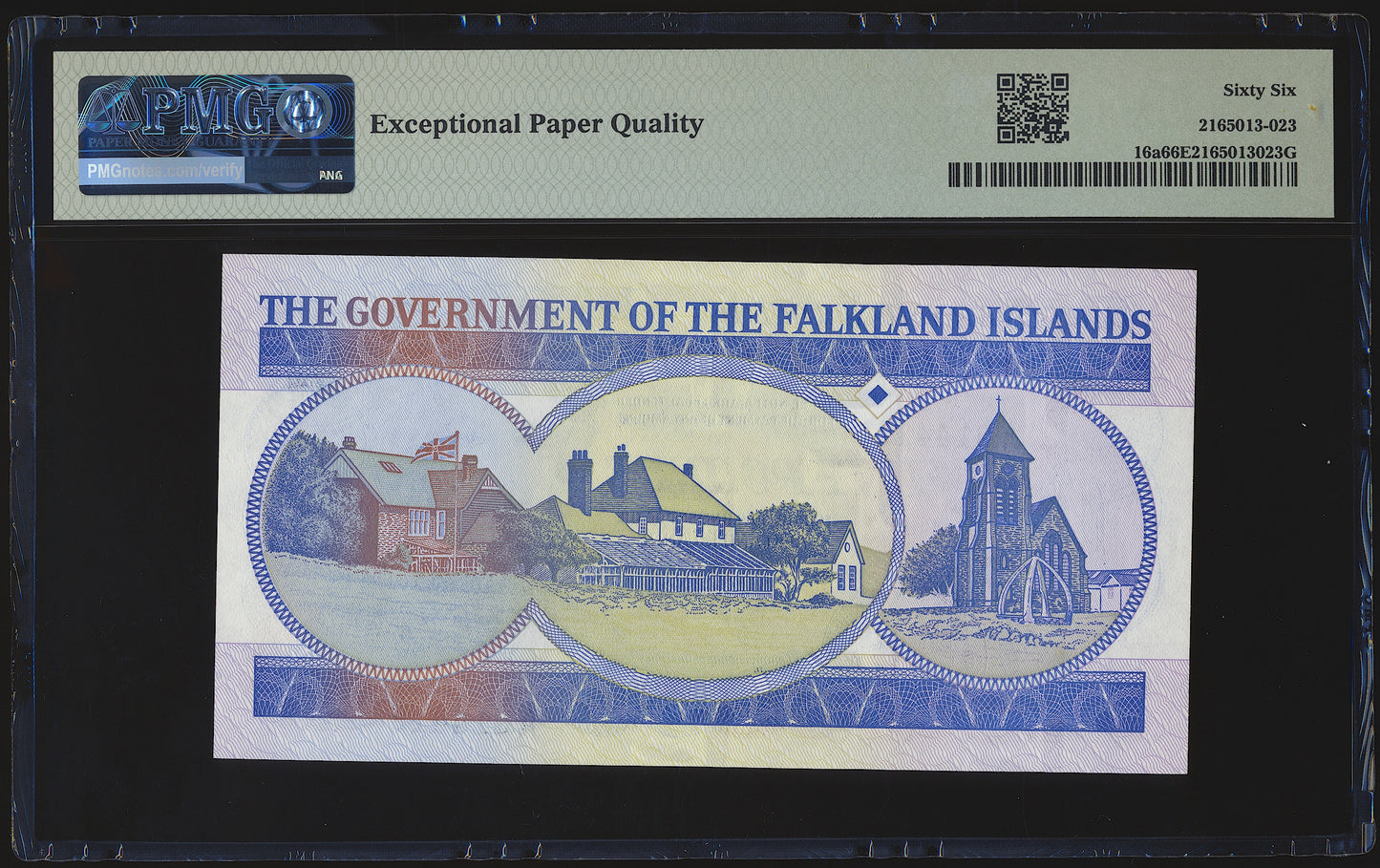 FALKLAND ISLANDS P.16 1990 £50 UNC