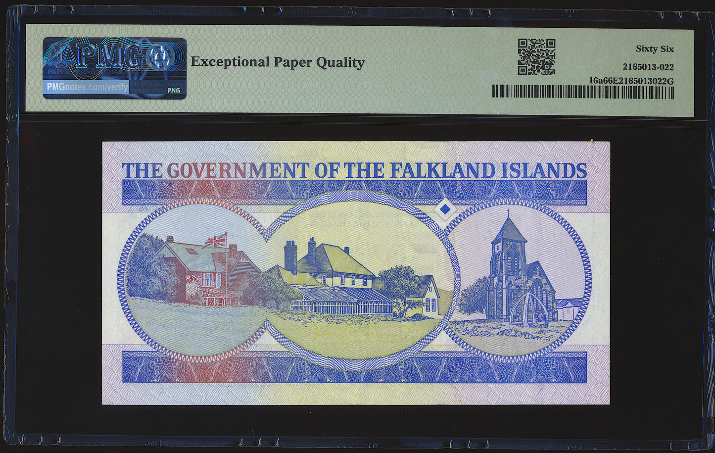 FALKLAND ISLANDS P.16 1990 £50 UNC