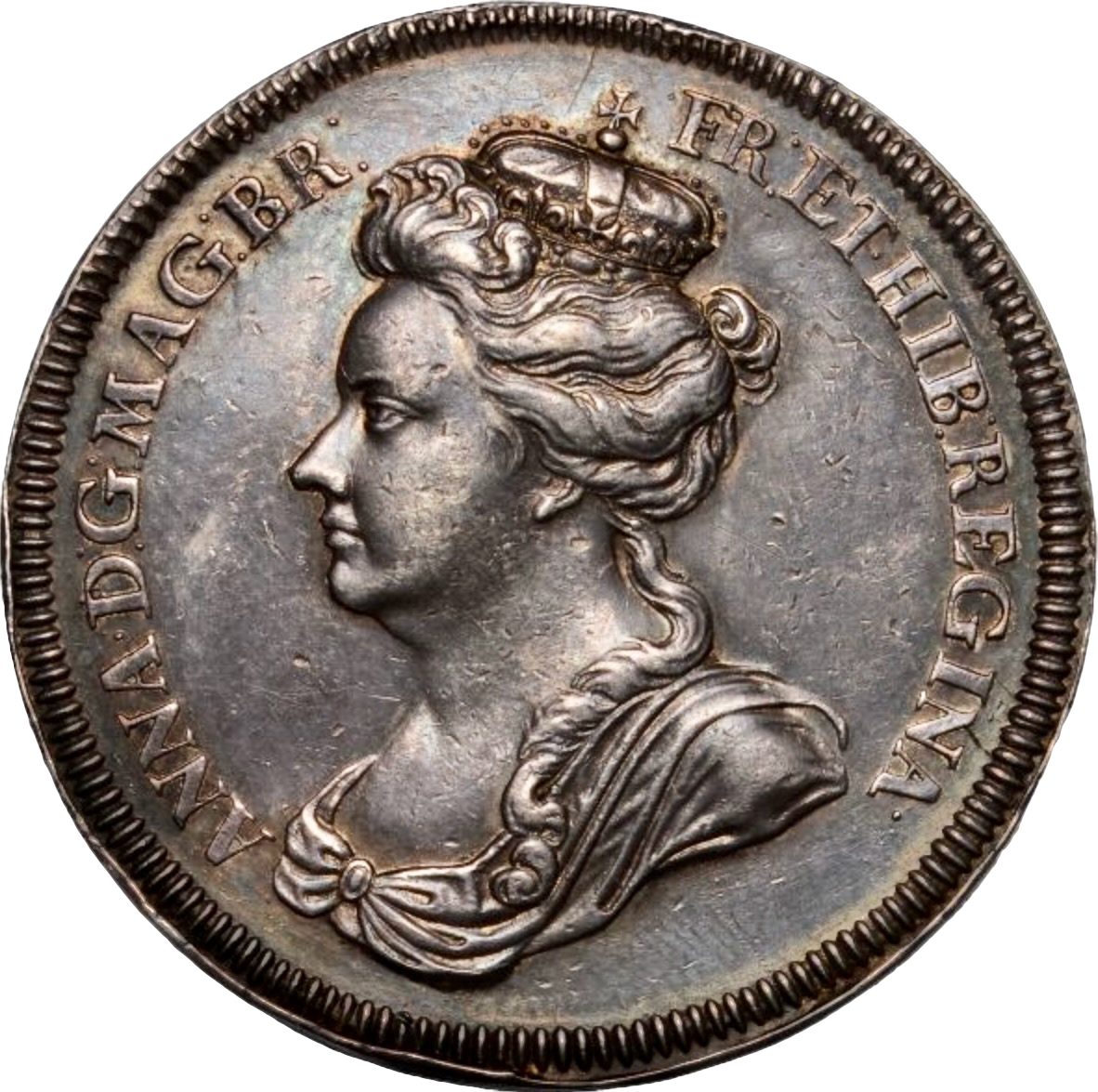 1702 Coronation bronze medal E388 MI227/1