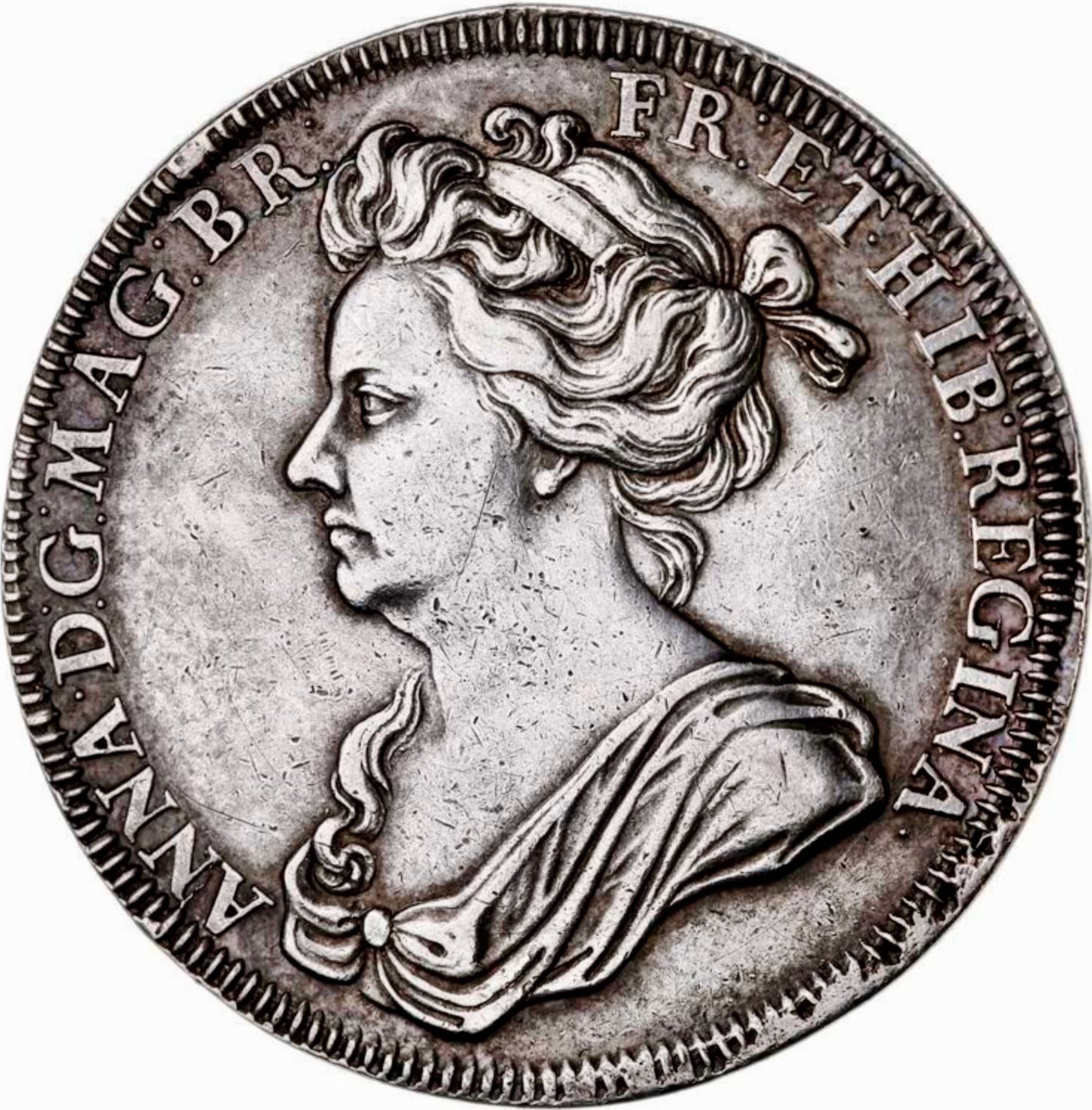 1702 Coronation silver medal E390 MI228/4