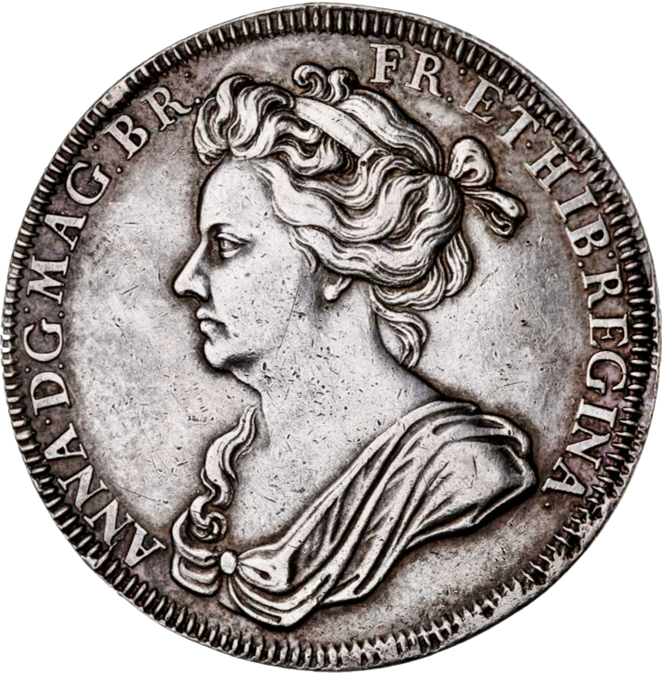 1702 Coronation silver medal E390 MI228/4