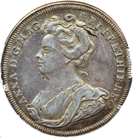 1707 Union of England and Scotland 24mm silver medal Mii 295/114