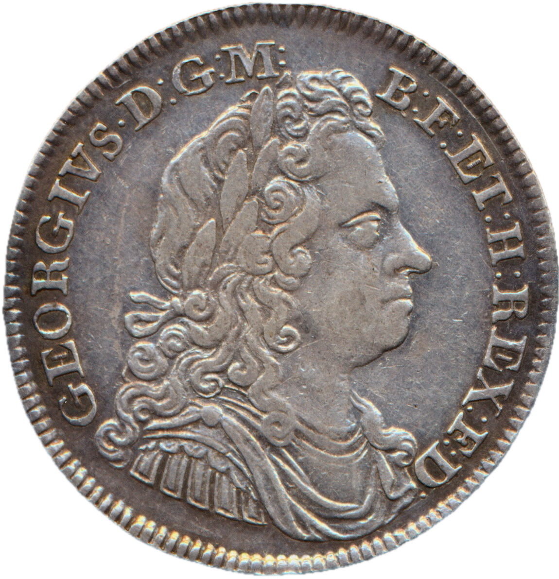 1714 Coronation silver medal MI428/18 E471