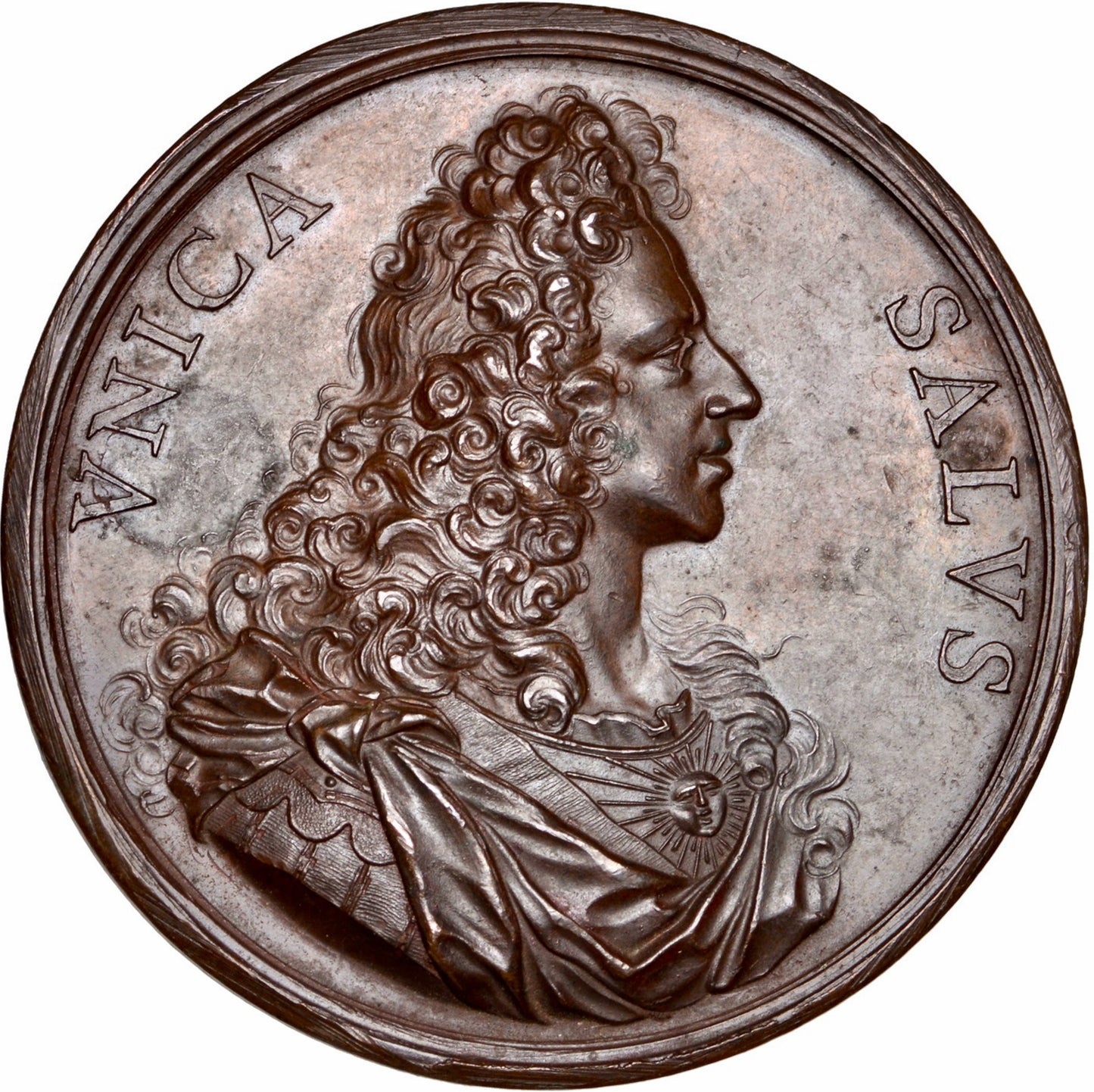 1721 Appeal against the House of Hanover 49mm bronze medal MI 454/63 E493 EF