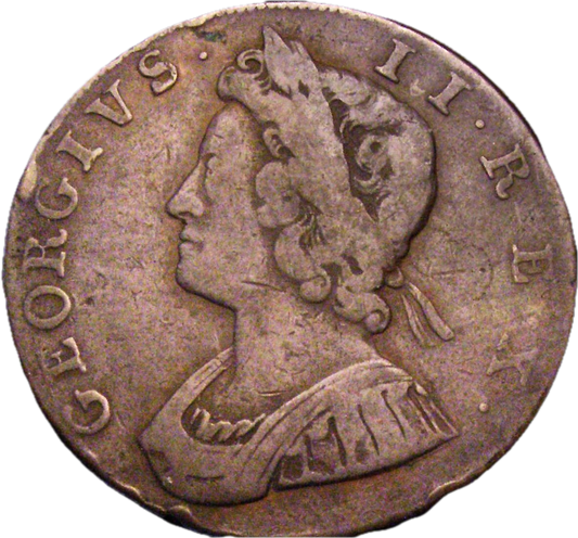 1732/1 Halfpenny stop reverse unlisted by Peck F