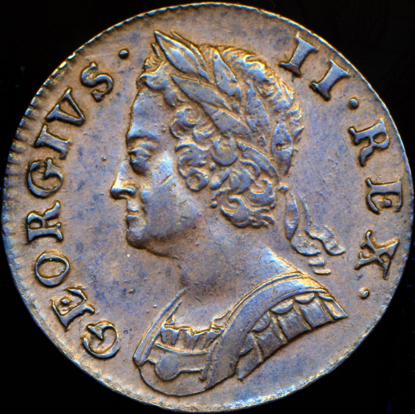 1751 Halfpenny S3719 BMC 881 AUNC