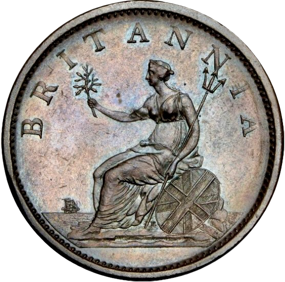 1806 Penny S3780 BMC 1343 No curl UNC MS 64 BN