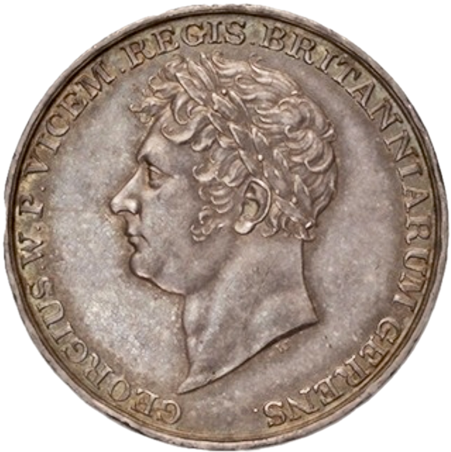 1817 Opening of Waterloo Bridge silver medal by T Wyon BHM 961 E1091