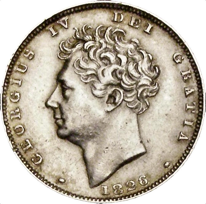 1826 Sixpence ESC 2433 EF