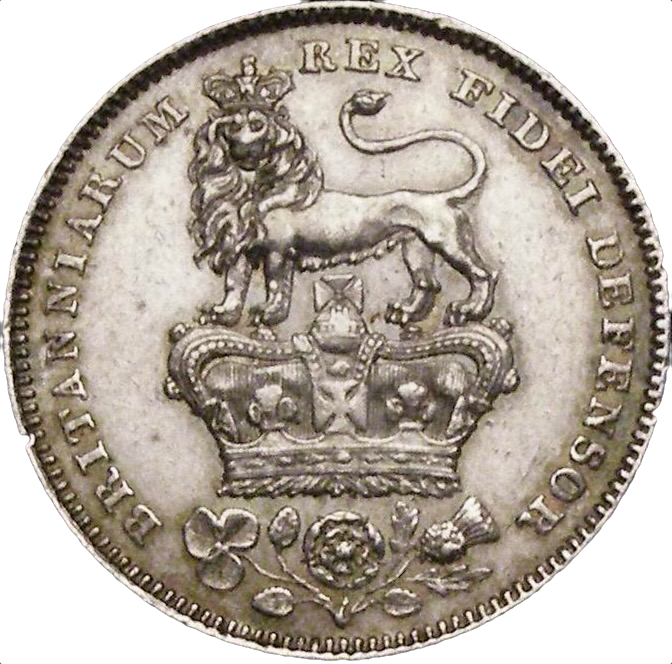 1826 Sixpence ESC 2433 EF