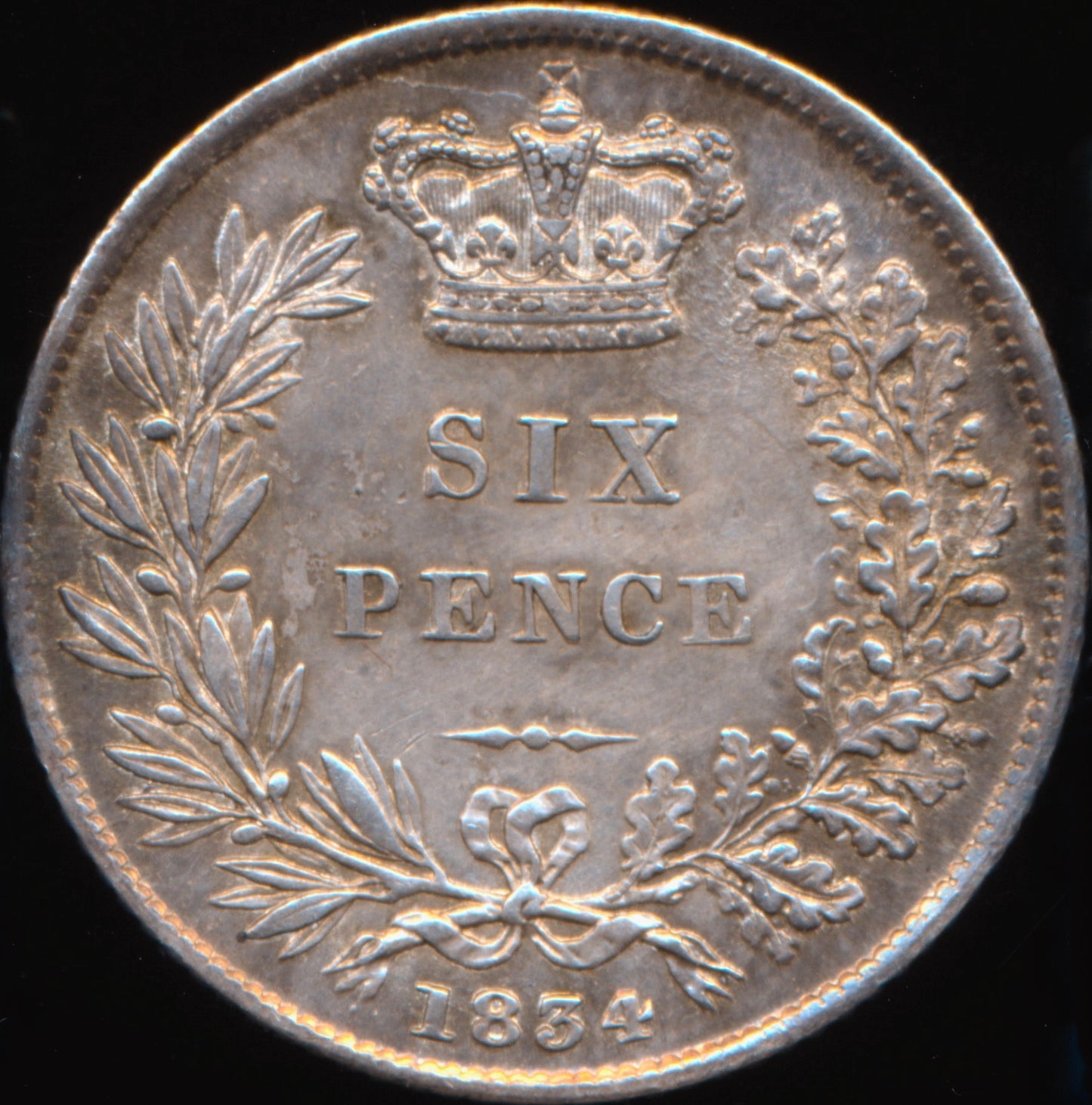 1834 Sixpence S3836 ESC 2504 EF