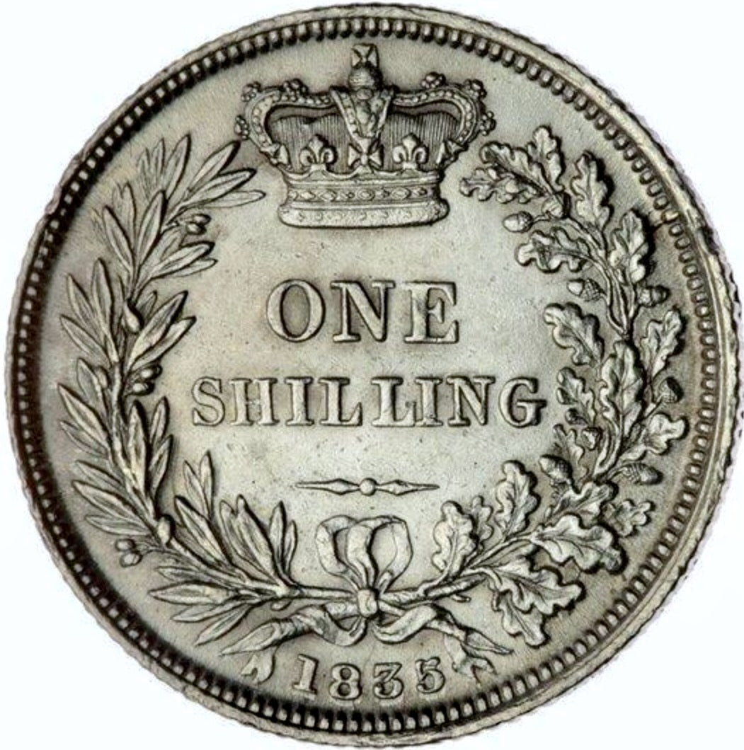 1835 Shilling S3835 ESC 2492 AEF/EF