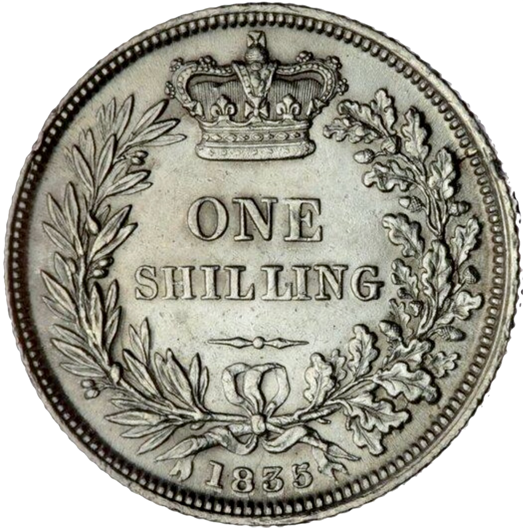 1835 Shilling S3835 ESC 2492 AEF/EF