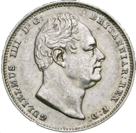 1837 Sixpence S3836 ESC 2512 Scarce EF CGS55