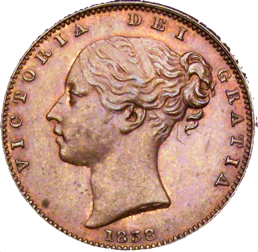 1838 Farthing S3950 BMC 1553 EF