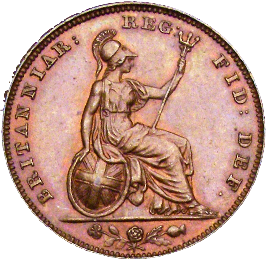 1838 Farthing S3950 BMC 1553 EF