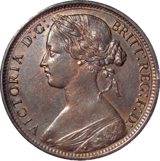 1870 Penny F60 GEF