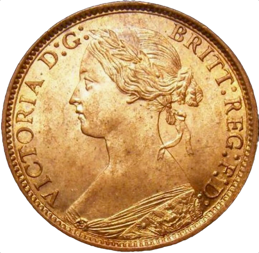 1873 Farthing S3958 F 524 Low 3 CGS82 UNC