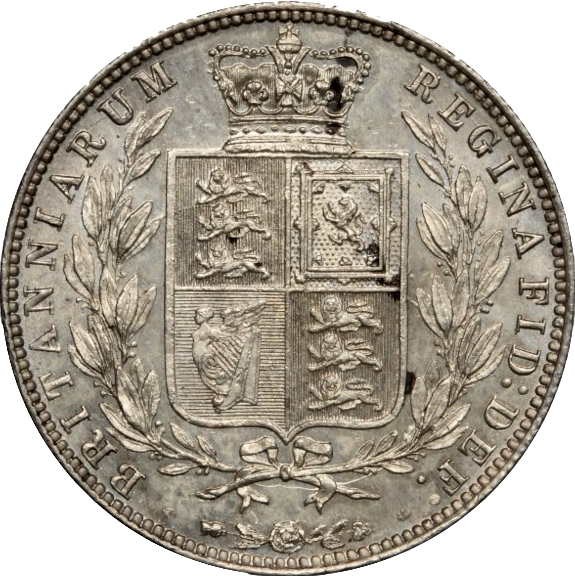 1878 Halfcrown S3889 ESC 2751 Scarce GEF
