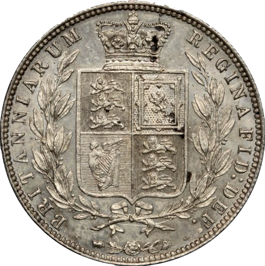 1878 Halfcrown S3889 ESC 2751 Scarce GEF