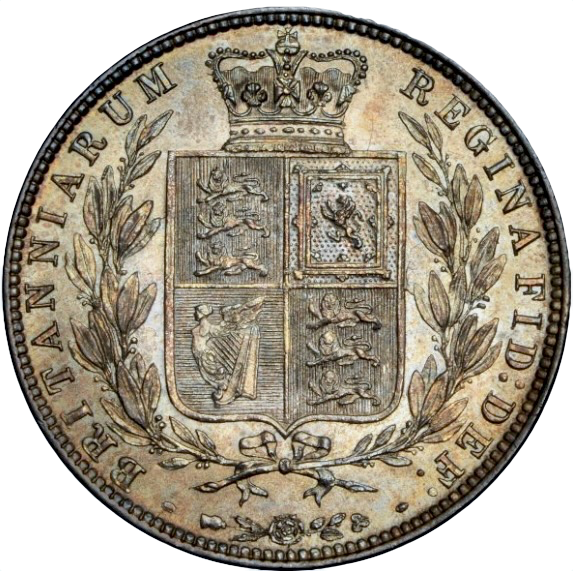 1880 Halfcrown S3889 ESC 2756 Scarce UNC