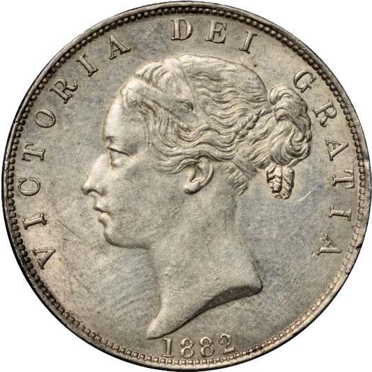 1882 Halfcrown S3889 ESC 2761 AUNC