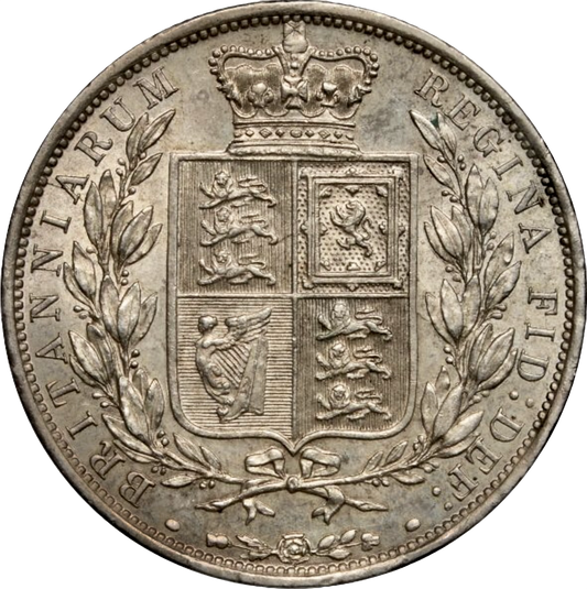 1882 Halfcrown S3889 ESC 2761 AUNC