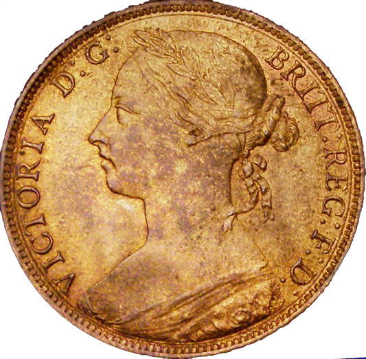 1885 Penny F121 UNC