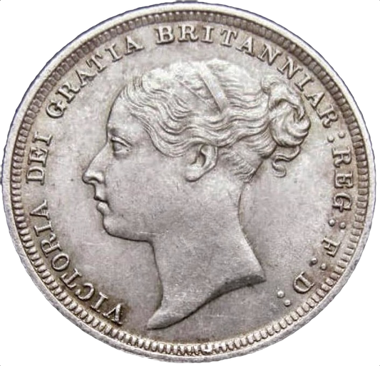 1887 Sixpence S3912 ESC 3262 UNC LCGS 82