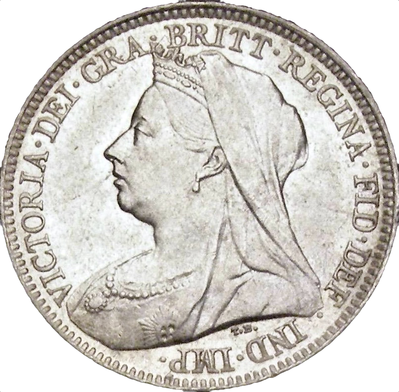 1894 Sixpence S3941 ESC 3287 Scarce UNC