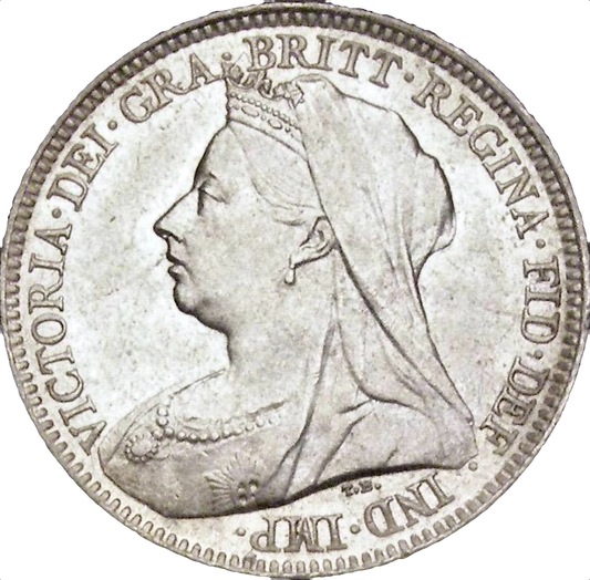 1894 Sixpence S3941 ESC 3287 Scarce UNC