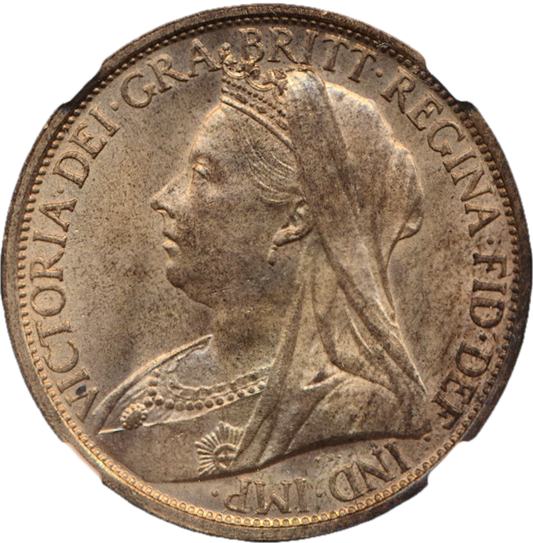 1896 Penny F143 UNC MS63