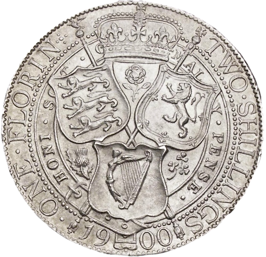 1900 Florin S3939 ESC 2971 UNC