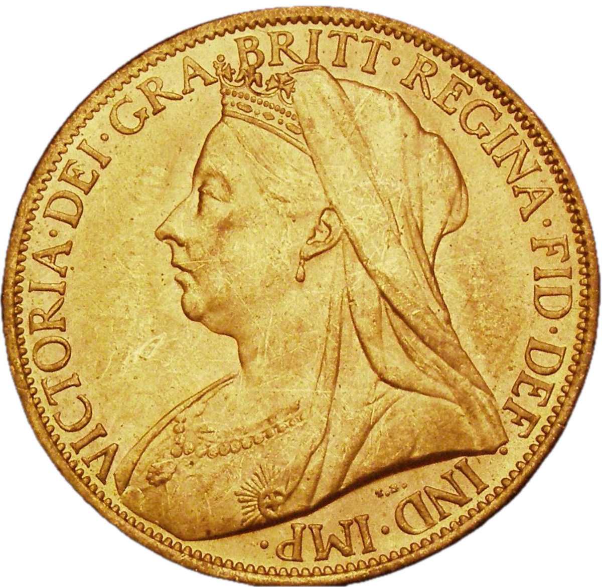 1901 Penny F154 UNC