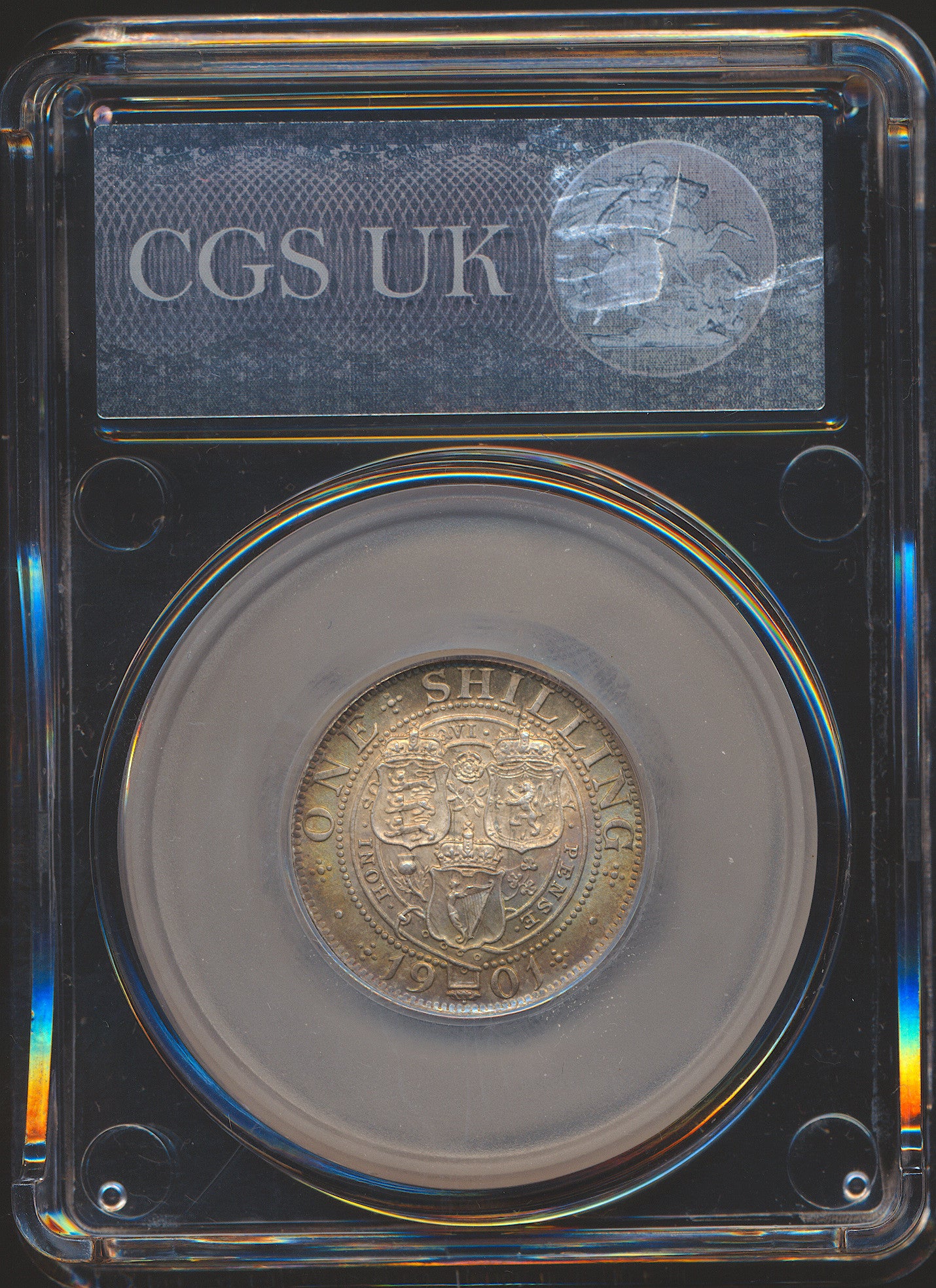 1901 Shilling S3940A ESC 3166 Choice UNC LCGS82