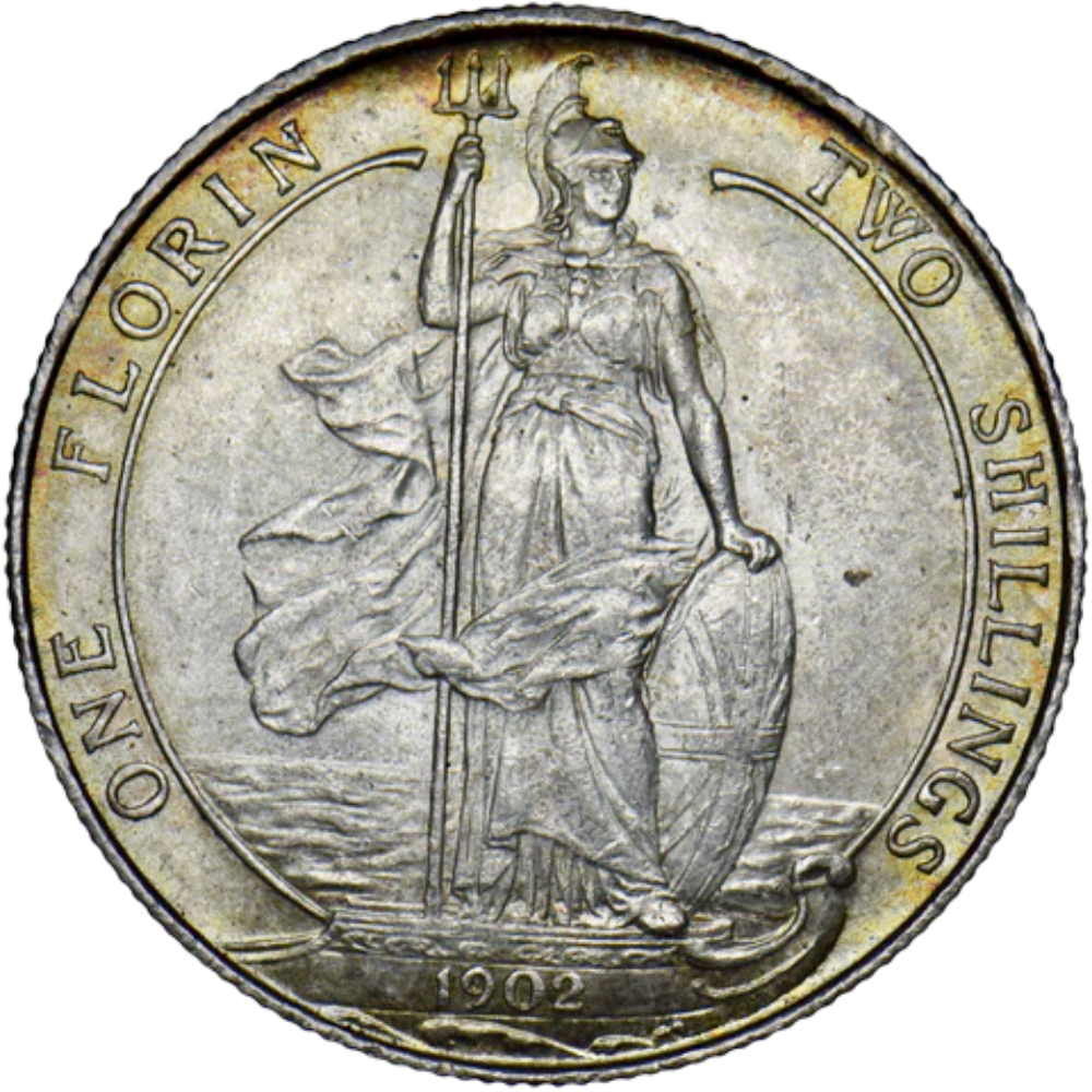 1902 Florin S3981 ESC 3577 AUNC