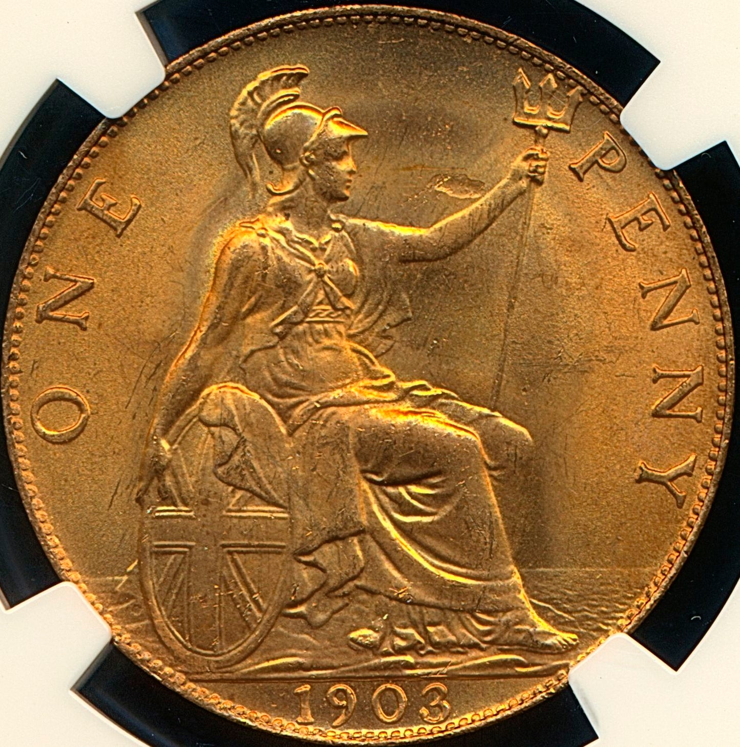 1903 Penny S3990 F158 UNC MS64 – Coins and Banknotes