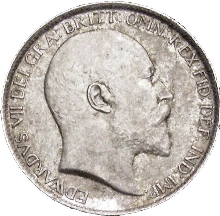 1909 Sixpence S3983 ESC 3605 Scarce UNC