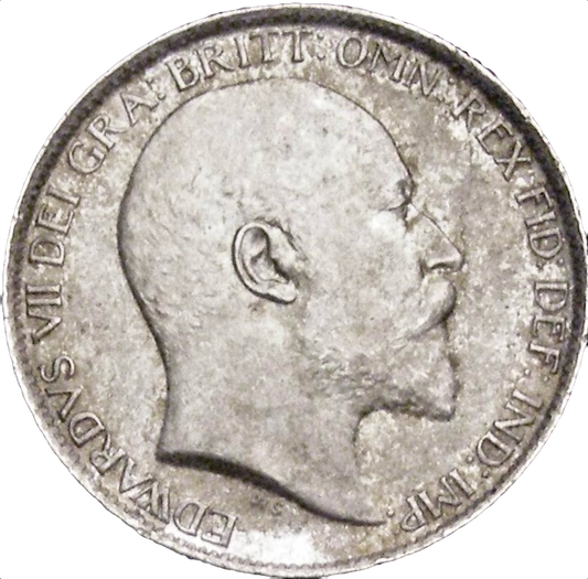 1909 Sixpence S3983 ESC 3605 Scarce UNC