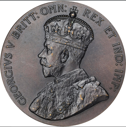 1924 British Empire Exhibition 51mm bronze medal BHM 4193 E1987