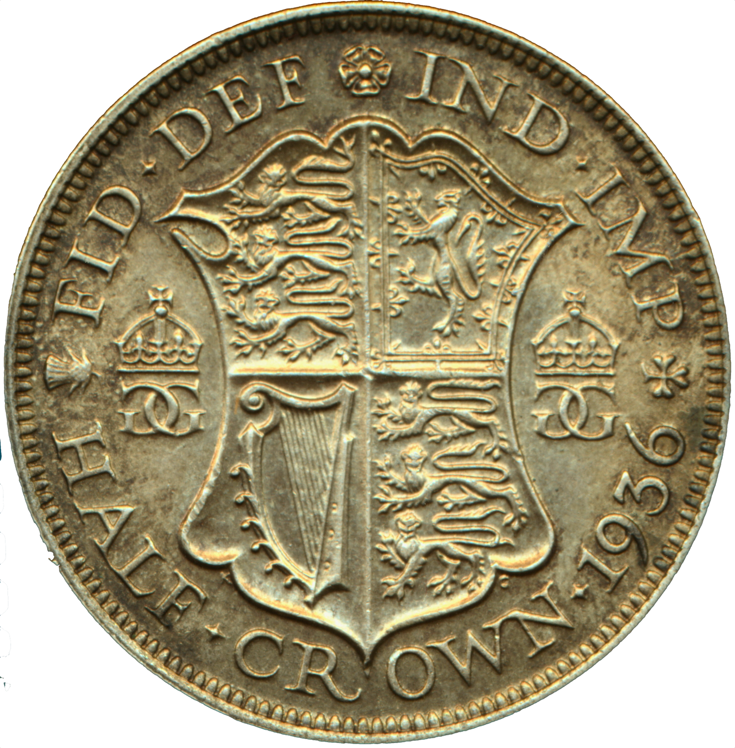 1936 Halfcrown S4037 ESC 3751 UNC