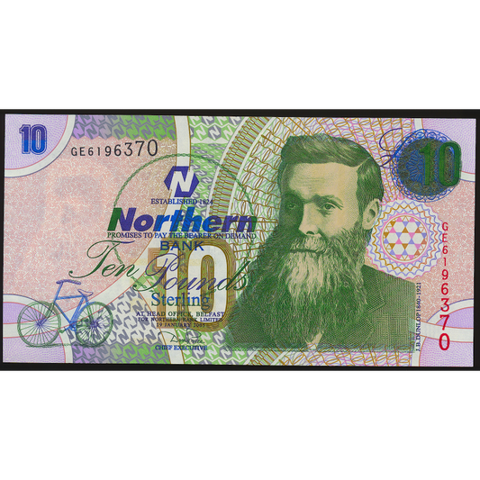 NORTHERN IRELAND P.206a NI628 2005 Northern Bank £10 UNC