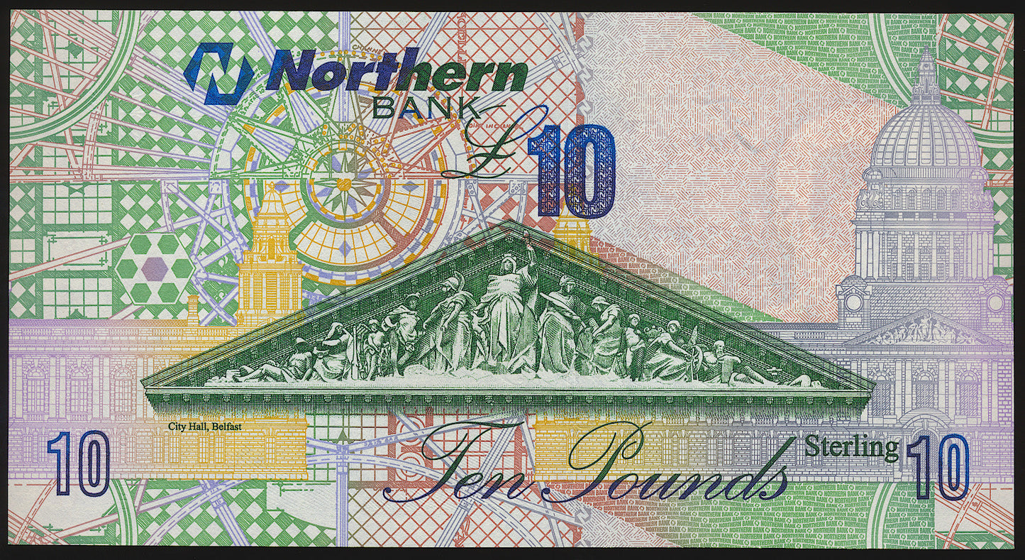 NORTHERN IRELAND P.206a NI628 2005 Northern Bank £10 UNC