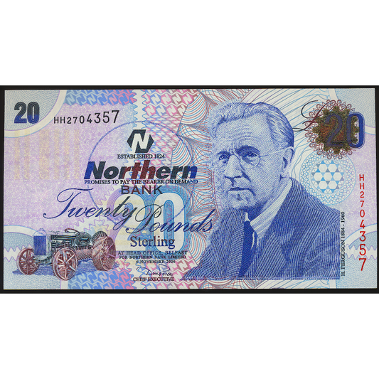 NORTHERN IRELAND P.207b NI636 2005 Northern Bank £20 UNC
