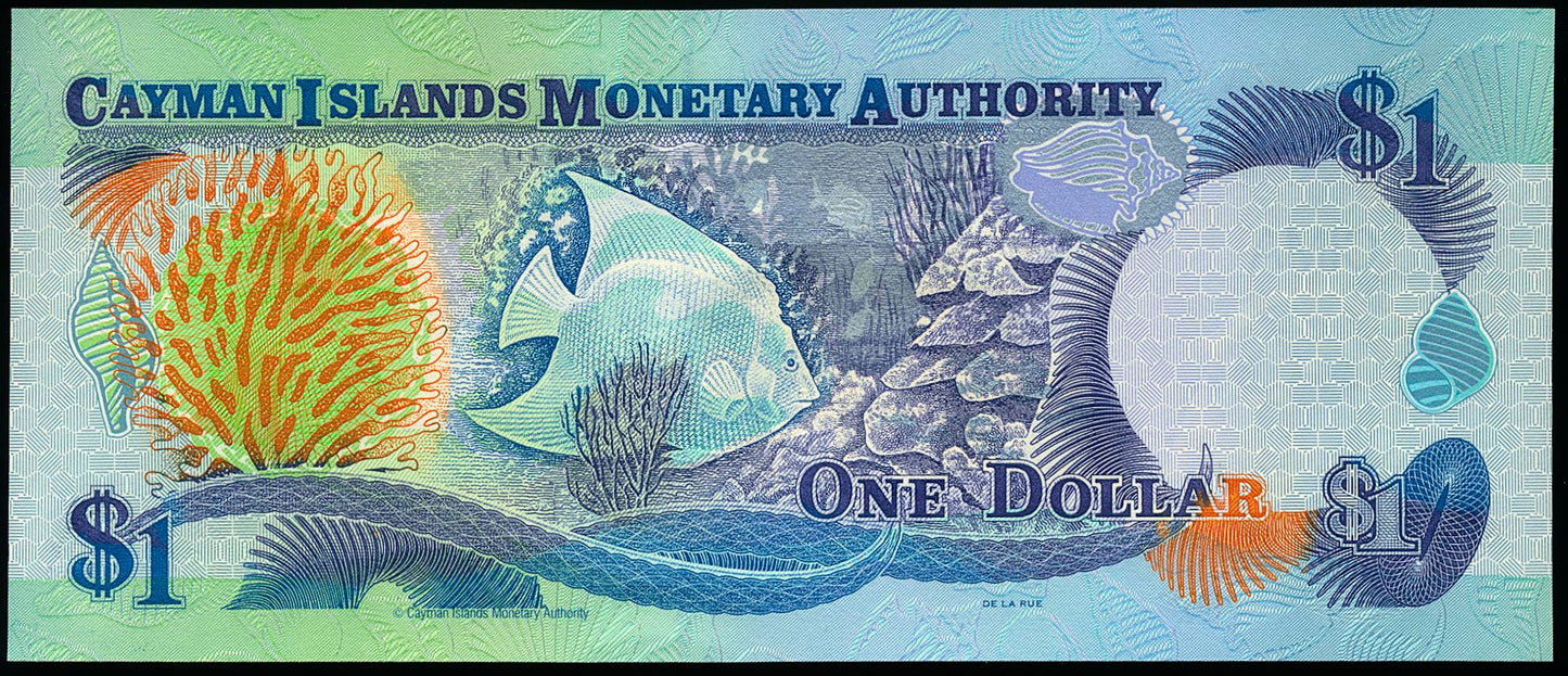 CAYMAN ISLANDS P.21a 1998 $1 UNC