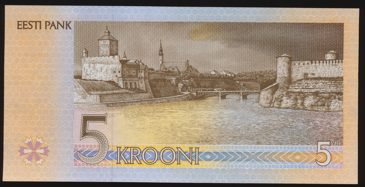 Estonia P.76a 1994 5 Krooni UNC