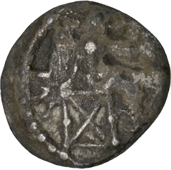 20AD - 40AD ATREBATES and REGINI Silver Unit Victory type S.357 ABC 1349 NF